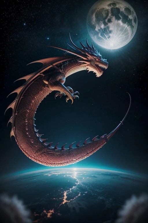 Dragon in the sky