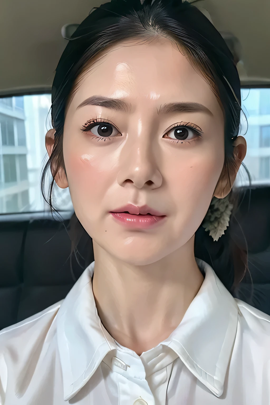 Beautiful Japanese actresses,(photo Realistic:1.4), (hyper Realistic:1.4), (Realistic:1.3),Very detailed, Edge Orgasm,face Focus, Woman with open mouth , Edgy Woman _face、Age 35、Black-haired、 News anchor、In-flight,((Sweat)),((skin shining with Sweat))((Clabrasion glistening with Sweat,face shining with Sweat)),,Entrance to the house、In front of the entrance、In front of the shoe rack、White collared shirt,Hair tied up、teacher,Frowning, eyeball, Glare, Frowning, Frowning, shout, Big eyes, Crazy Eyes,((oil filter))((Bukkake))((Super Hard Orgasm))Wet Filter,(Saliva trace)Cabin attendant,((Deep Throat,gag))Squat,