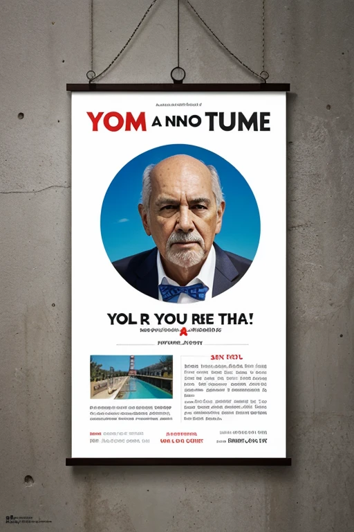 flyer publicitario que contenga fecha, time and a motto for Father's Day to present in a Christian church