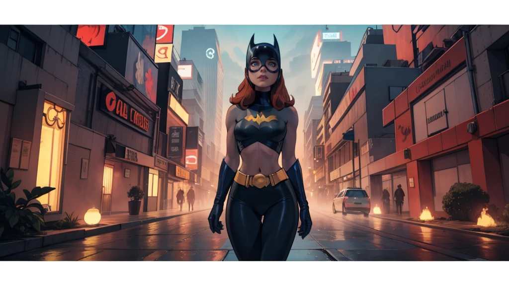 Obra de arte, Foto ultrafina, batgirl mask, melhor qualidade, ultra high resolution, Fotorrealista, luz solar, retrato de corpo inteiro, inacreditavelmente lindo,, dynamic poses, rosto delicado, olhos vibrantes, (vista lateral) , ela usa fantasia futurista do Batman, leather skinny pants, seios grandes, decote, abaixo do peito, visible navel,Top de gola alta, fora dos ombros, sitting on a leather sofa, fundo muito detalhado, rosto detalhado, fundo ocupado detalhado, messy, Maravilhoso, Leite branco, pele altamente detalhada, detalhe de pele realista, visible pores, sharp focus, volumetric fog, 8k hd, DSLR, alta qualidade, film grain, Pele clara, fotorrealismo, Lomografia, in a dystopian and sprawling future metropolis, visto de baixo, translucent