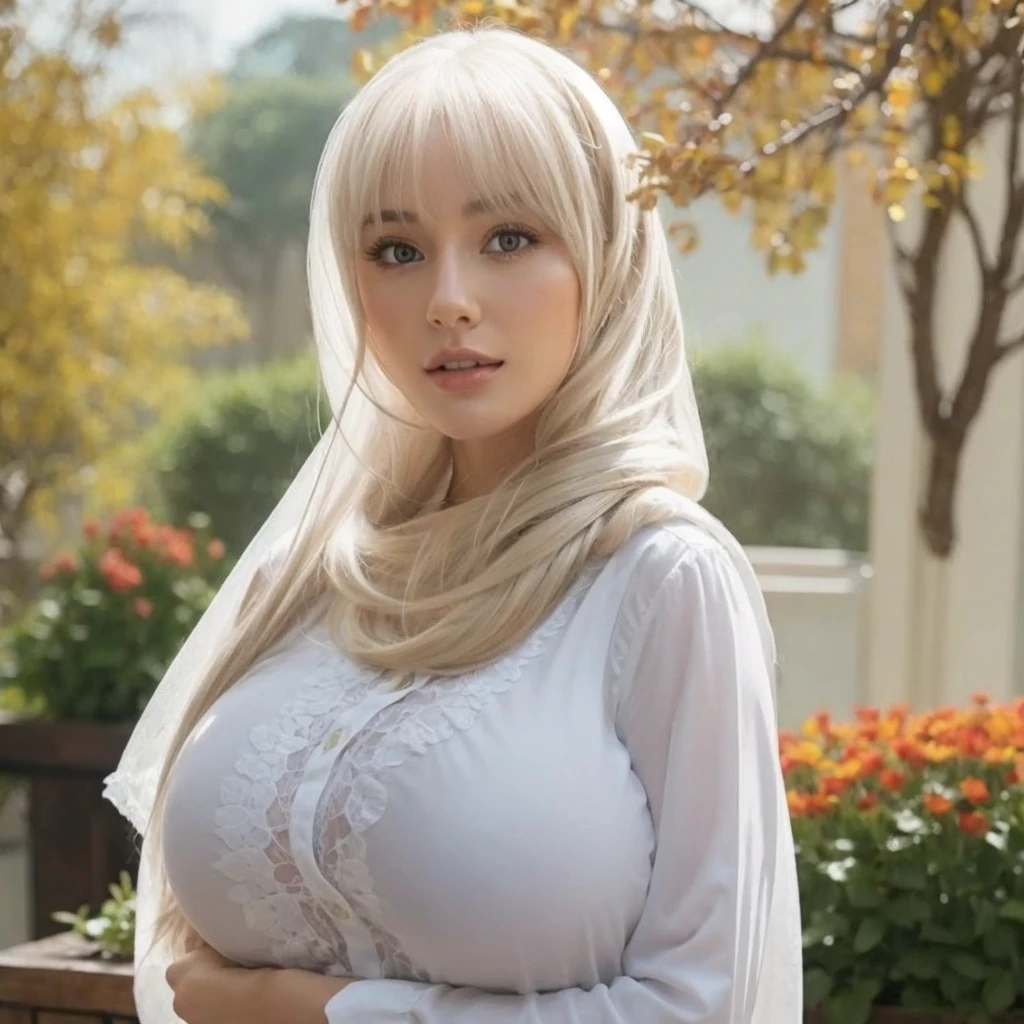 Big breast hair