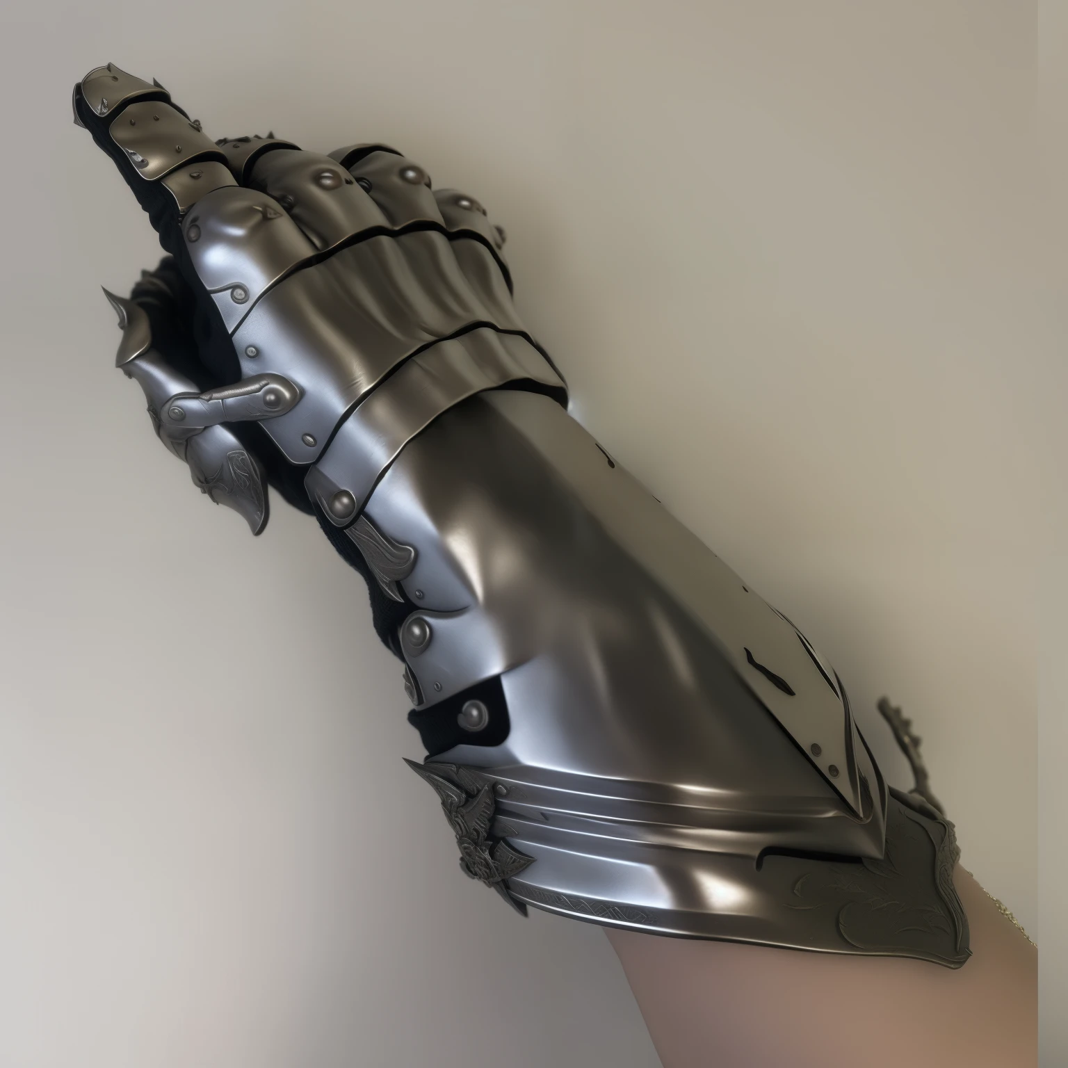 一个人戴着Metal gloves的手臂特写, Coating arm, Metal gloves, Metal Material,war themed gloves,Metallic luster,Enhance Light and Dark, Diablo Immortal,Game Icon