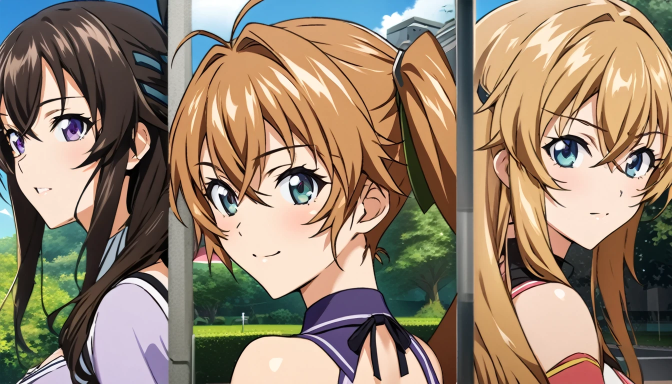 (masterpiece, best quality, hi res:1.2), 1girl, (solo:1.2), pklacey, detailed skin, street, park, trees, grass, backlessclothes, backless dress, purple dress, close-up portrait of an anime heroine full of confidence and mischief of the background of character selection of a group of anime girls with eyes of different colors, kantai collection style, full body, kantai collection gallery, arte oficialwork, personajes de azur carril, arte oficial, chicas de primera linea style, clear and sharp rpg portrait, character selection portrait, Also, 8K!!, Ilustraciones oficiales del anime., chicas de primera linea cg, finos detalles. chicas de primera linea, chicas de primera linea universe