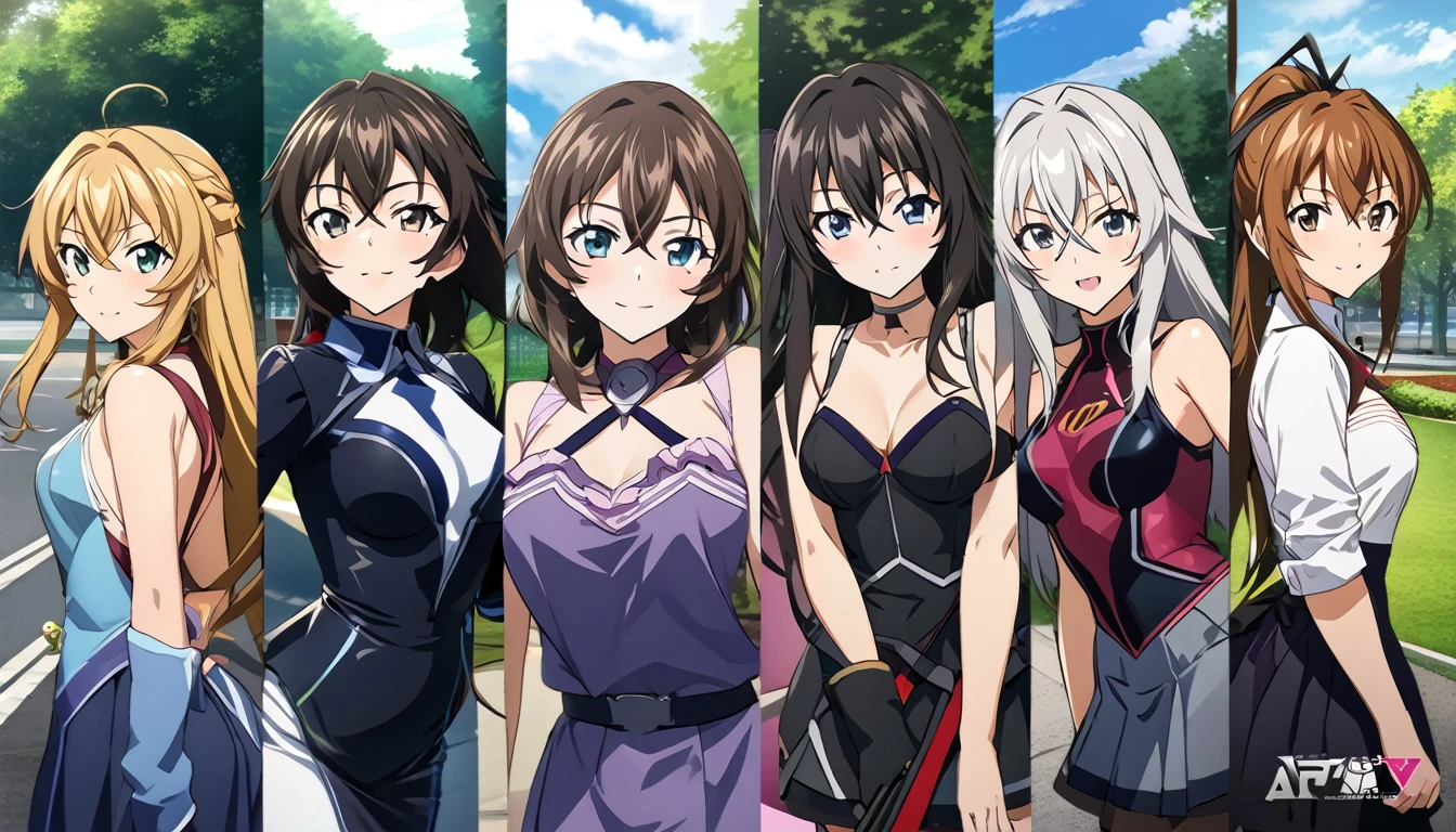 (masterpiece, best quality, hi res:1.2), 1girl, (solo:1.2), pklacey, detailed skin, street, park, trees, grass, backlessclothes, backless dress, purple dress, close-up portrait of an anime heroine full of confidence and mischief of the background of character selection of a group of anime girls with eyes of different colors, kantai collection style, full body, kantai collection gallery, arte oficialwork, personajes de azur carril, arte oficial, chicas de primera linea style, clear and sharp rpg portrait, character selection portrait, Also, 8K!!, Ilustraciones oficiales del anime., chicas de primera linea cg, finos detalles. chicas de primera linea, chicas de primera linea universe