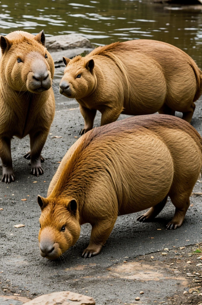 Capybara animado