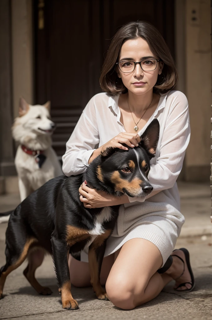 Manoel Gomes with dog in hand