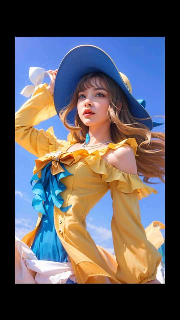 (photorealistic:1.4), best quality, masterpiece, ultra high res, 1girl, (detailed face:1.2), (detailed eyes:1.2), (detailed hair:1.2), (detailed clothes:1.2), 4k, (detailed color:1.2),