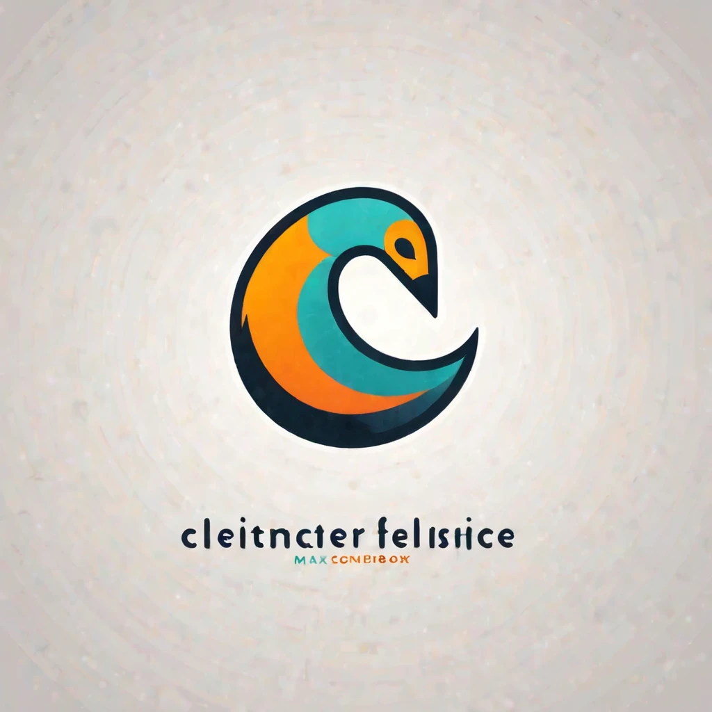 Logo, vector, logo design, vector, simple, flat, icon, Minimalism, Clear lines and contours, concentrated, A cute animal, Retro animation style, Artist Max Fleischer