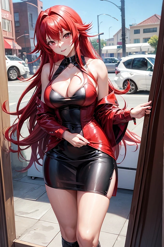 Make rias gremory from anime DXD sexy 4 and naked