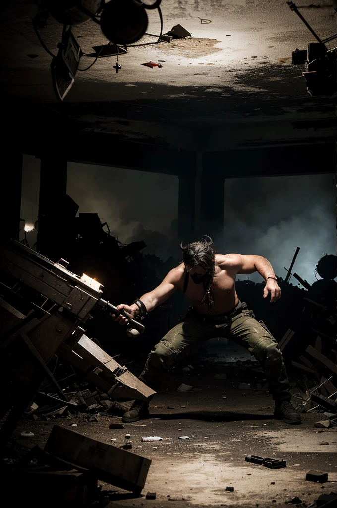 A chaos situasion with war