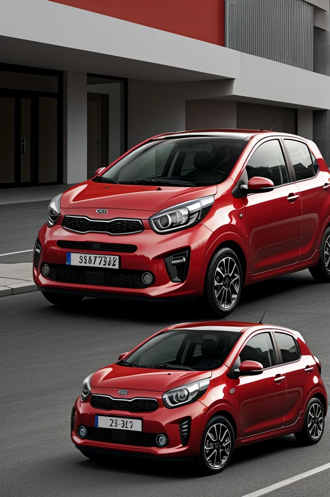 Fusiona al kia picanto summa con el kia picanto morning 