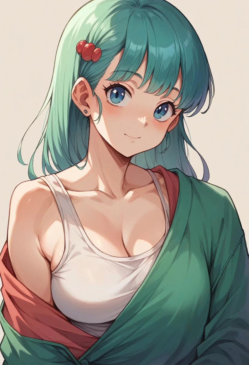 Bulma briefs, desnuda, tetas super gigantes copa J