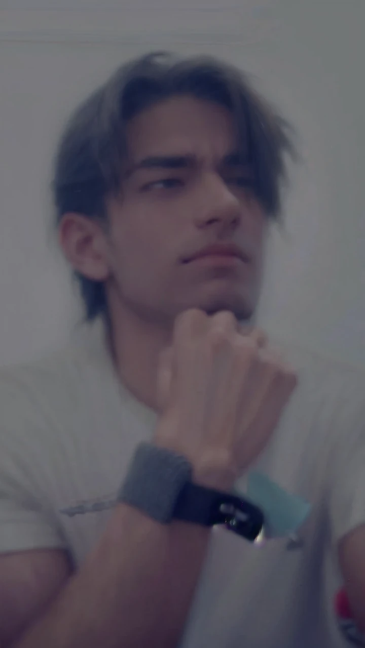 handsome male,muscular,handsome male,muscular,blonde hair,bangs,ribbed sweater,pendant,best quality,scowl,hand_to_mouth,in the rain,in winter,