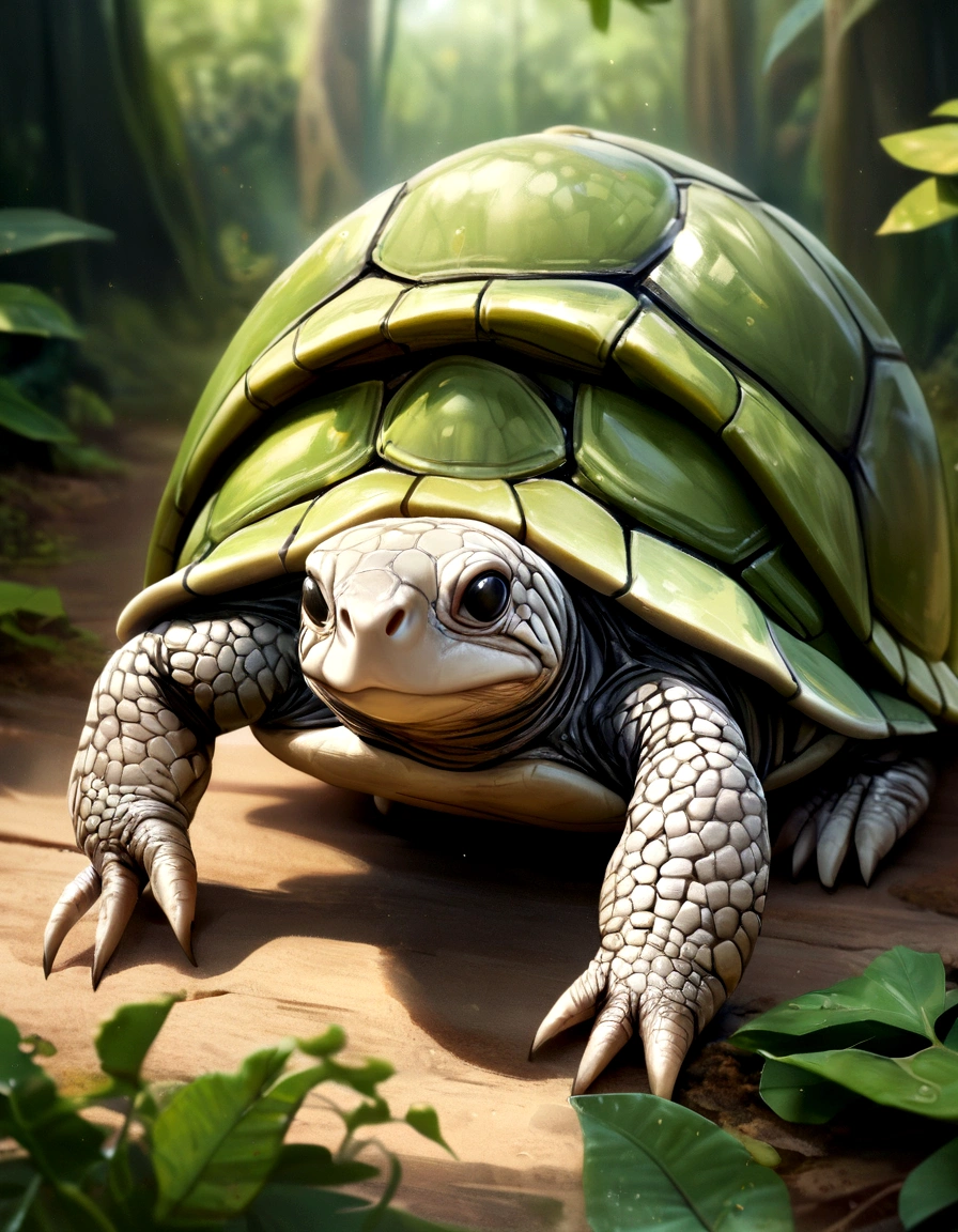 araffe turtle with a yellow and black shell, half turtle, adorable appearance!!!, as an anthropomorphic turtle, anthropomorphic turtle, an anthropomorphic turtle, has a very realistic look to it, well detailed, very realistic looking, nicely detailed, aged turtle, ultra realistic!!!, cute little creature, turtle shell
