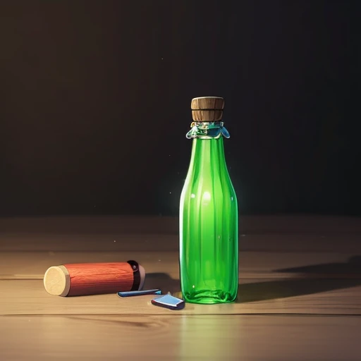 a bottle, rpg item game bottle