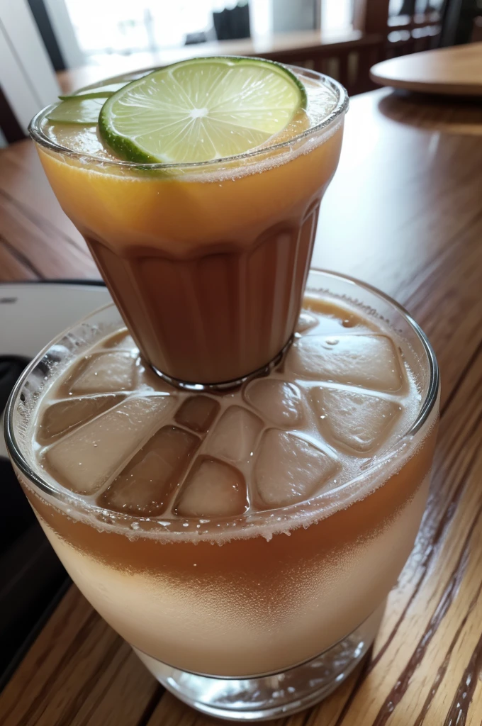 Crie uma capa para um e-book sobre drinks