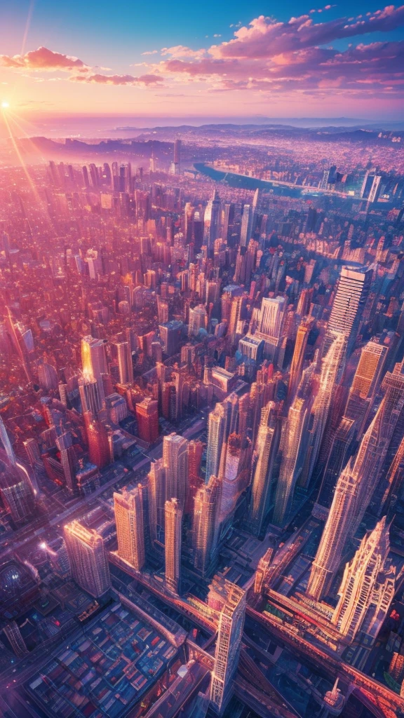 Official Art,Unity 8k wallpaper,Extremely detailed,Beauty and aesthetics,masterpiece,Best quality,The content is very detailed,Bright colors,romanticism,Summer Dream,HD,Details,Best quality,Fantasy,dreamlike,colorful,Photography,Dynamic,vivid,energetic,Rich in layers,Cityscape