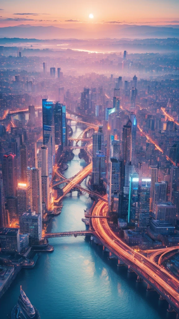 Official Art，Unity 8k wallpaper，Extremely detailed，Beauty and aesthetics，masterpiece，Best quality，The content is very detailed，Bright colors，romanticism，Summer Dream，HD，Details，Best quality，Fantasy，dreamlike，colorful，Photography，Dynamic，vivid，energetic，Rich in layers，Cityscape