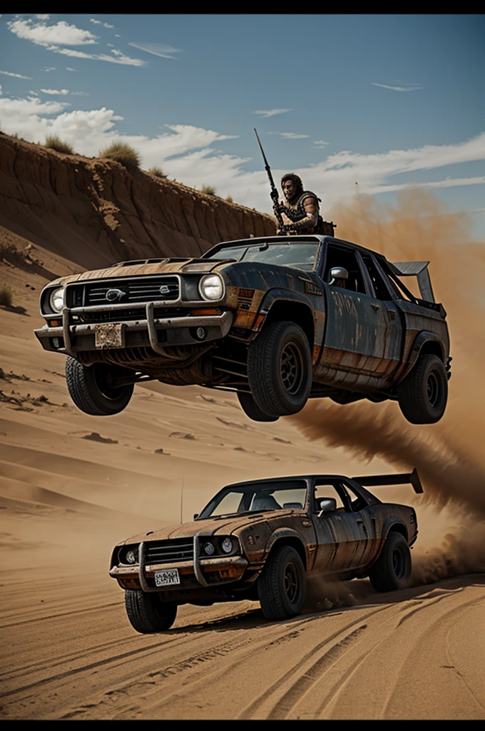 Create the mad max vehicle: furia en el camino