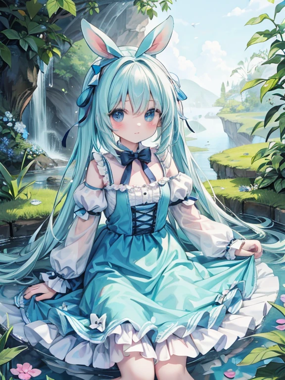 8k, (blending:1.5), Alice in Wonderland