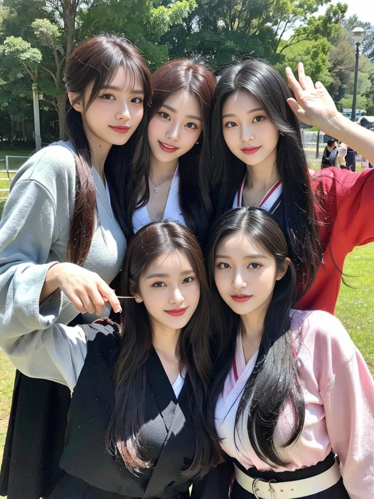 (Super cute Korean gal high school girls duo taking photos side by side 1.2)(grin,Smile)(Beautiful Sweat:1.1)(16k, RAW Photos, highest quality, masterpiece: 1.2),(Mr.々Beautiful black hair with a simple hairstyle:1.2) Super detailed, Super Resolution, (Genuine, Genuine photos: 1.37), Portraiture, High-resolution RAW color photos, Professional photos, Very detailed, 8k wallpaper, Very detailed CG Unity 8k wallpaper, Very detailed beautiful girls, Very detailed faces, ((whole body)), beautiful woman, Huge breasts,(huge boobs:1.1) (Big Boobs:1.1),high school girl, Korean Girls,(K-POP Female Idols), (Idol-class beauty)(Beautiful high school girl:1.1)(A summer festival at a shrine with lots of food stalls)(18-year-old)(Stylish kimono-style outfit:1.1)(Group photo:1.3)