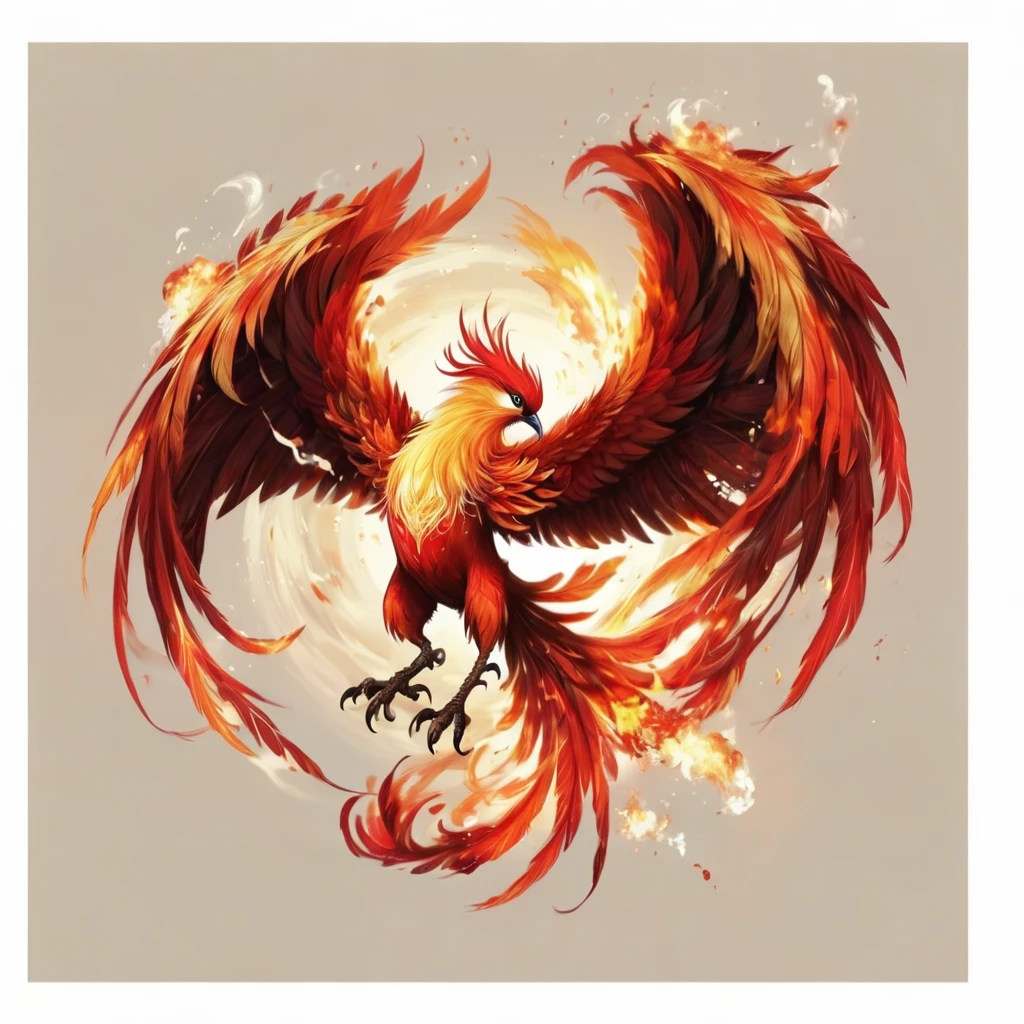 Red and white bird on white background, artwork of a Phoenix, a Phoenix, Phoenix rising, Phoenix rising from the ashes, Phoenix dragon, ''wallpaper of a Phoenix, Phoenix in fire, Phoenix-inspired, fiery bird, marco the Phoenix, Phoenix, ''wallpaper of a Phoenix resting, the Phoenix, flying scarlet Phoenix, Fire Type