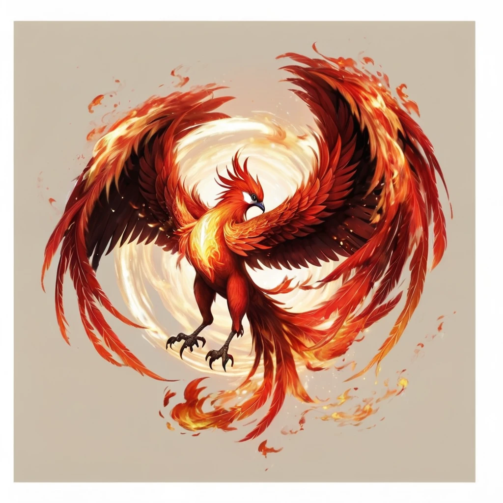 Red and white bird on white background, artwork of a Phoenix, a Phoenix, Phoenix rising, Phoenix rising from the ashes, Phoenix dragon, ''wallpaper of a Phoenix, Phoenix in fire, Phoenix-inspired, fiery bird, marco the Phoenix, Phoenix, ''wallpaper of a Phoenix resting, the Phoenix, flying scarlet Phoenix, Fire Type