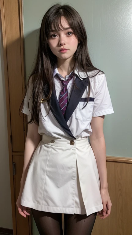 malina weissman, traje de colegiala