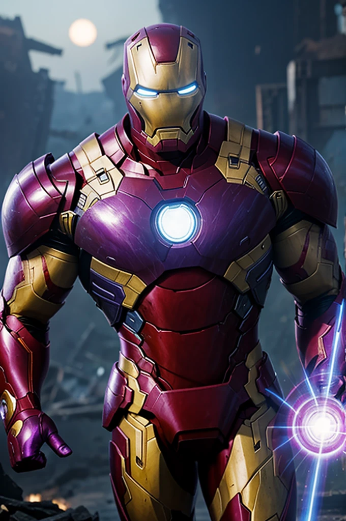 Thanos and Iron Man friend photo