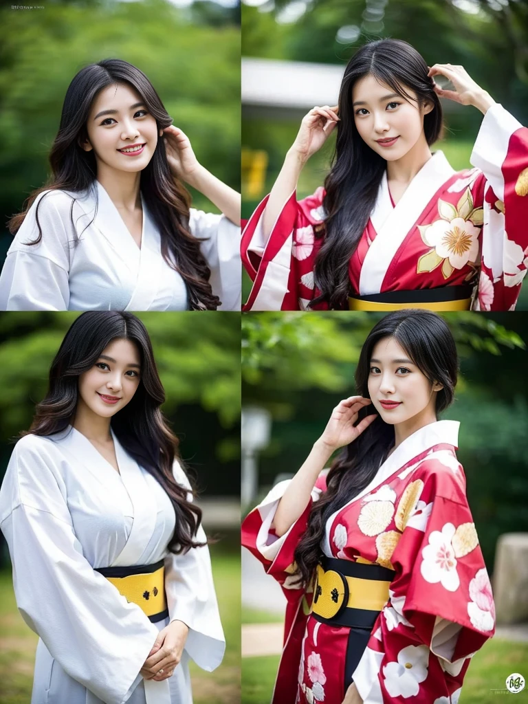 (Super cute Korean gal high school girls duo taking photos side by side 1.2)(grin,Smile)(Beautiful Sweat:1.1)(16k, RAW Photos, highest quality, masterpiece: 1.2),(Mr.々Beautiful black hair with a simple hairstyle:1.2) Super detailed, Super Resolution, (Genuine, Genuine photos: 1.37), Portraiture, High-resolution RAW color photos, Professional photos, Very detailed, 8k wallpaper, Very detailed CG Unity 8k wallpaper, Very detailed beautiful girls, Very detailed faces, ((whole body)), beautiful woman, Huge breasts,(huge boobs:1.1) (Big Boobs:1.1),high school girl, Korean Girls,(K-POP Female Idols), (Idol-class beauty)(Beautiful high school girl:1.1)(屋台がいっぱいあるshrineの夏祭り:1.2)(18-year-old)(Stylish kimono-style outfit:1.1)(Group photo:1.3)shrine,yukata,