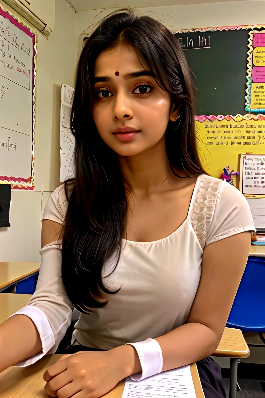 Teacher: "Bachho, ek akhbaar mein likha tha ki 'Duniya gol hai.' Tum isse kaise prove karoge?"