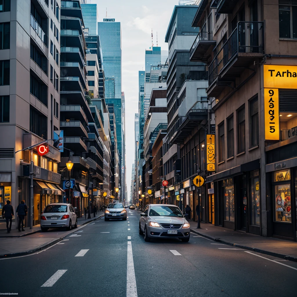 Future street background