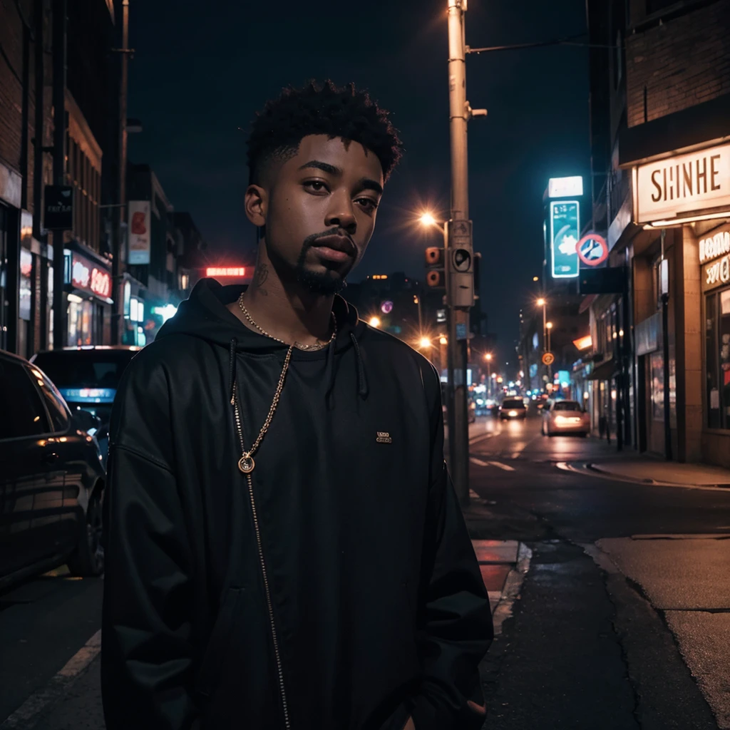dark and street themed, written "sonder", Brent Faiyaz, 