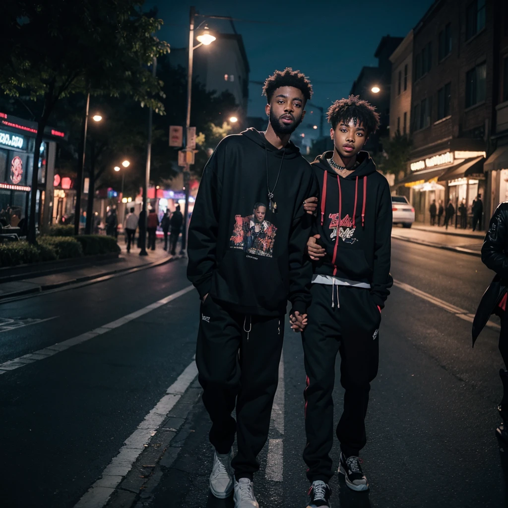 dark and street themed, written "sonder", Brent Faiyaz,