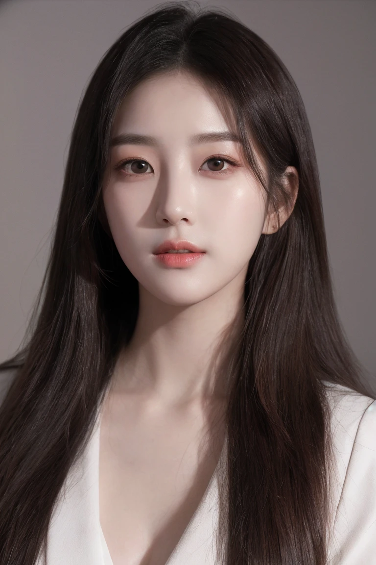 (8k, Photo brute, photorealistic:1.25) ,( lip gloss, cils, visage brillant, Peau brillante, Best quality, ultra haute résolution, profondeur de champ, aberration chromatique, caustiques, wide lighting, ombrage naturel,Idole Kpop) regardant le spectateur avec un bonheur serein et semblable à celui d'a goddess,