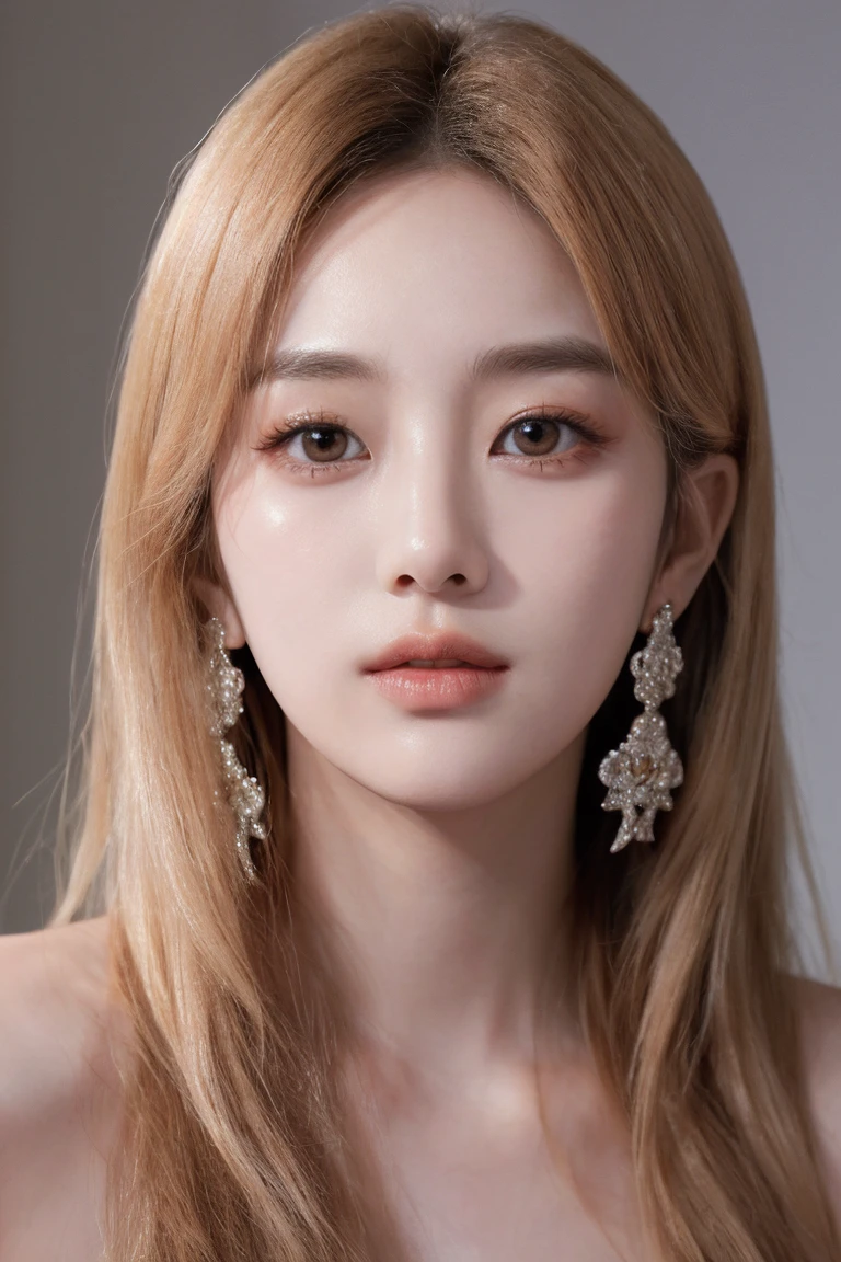 (8k, Photo brute, photorealistic:1.25) ,( lip gloss, cils, visage brillant, Peau brillante, Best quality, ultra haute résolution, profondeur de champ, aberration chromatique, caustiques, wide lighting, ombrage naturel,Idole Kpop) regardant le spectateur avec un bonheur serein et semblable à celui d'a goddess,