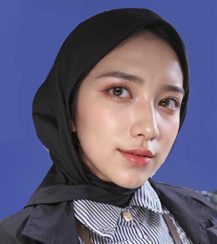 (Best quality, 8k, 32k, Masterpiece, UHD:1.2),Photo of Pretty Japanese hijab woman, large breasts, clean background, photo studios, fetish hijab, woman hijab sitting in a chair, digital art, gucci style, gucci clothes, album, official artwork, streetwear graphic design ,photo in studio, clean background, The Queen.