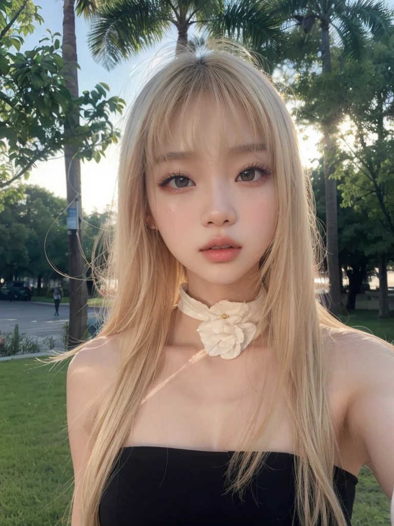 A close up of a girl with good skin, high quality, Korean, ulzzang girl, korean look, blackpink, kim jennie, Lisa, Blackpink jennie