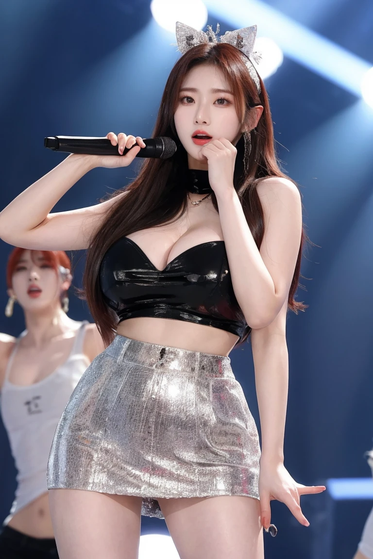 Huge tits, idol kpop, perform