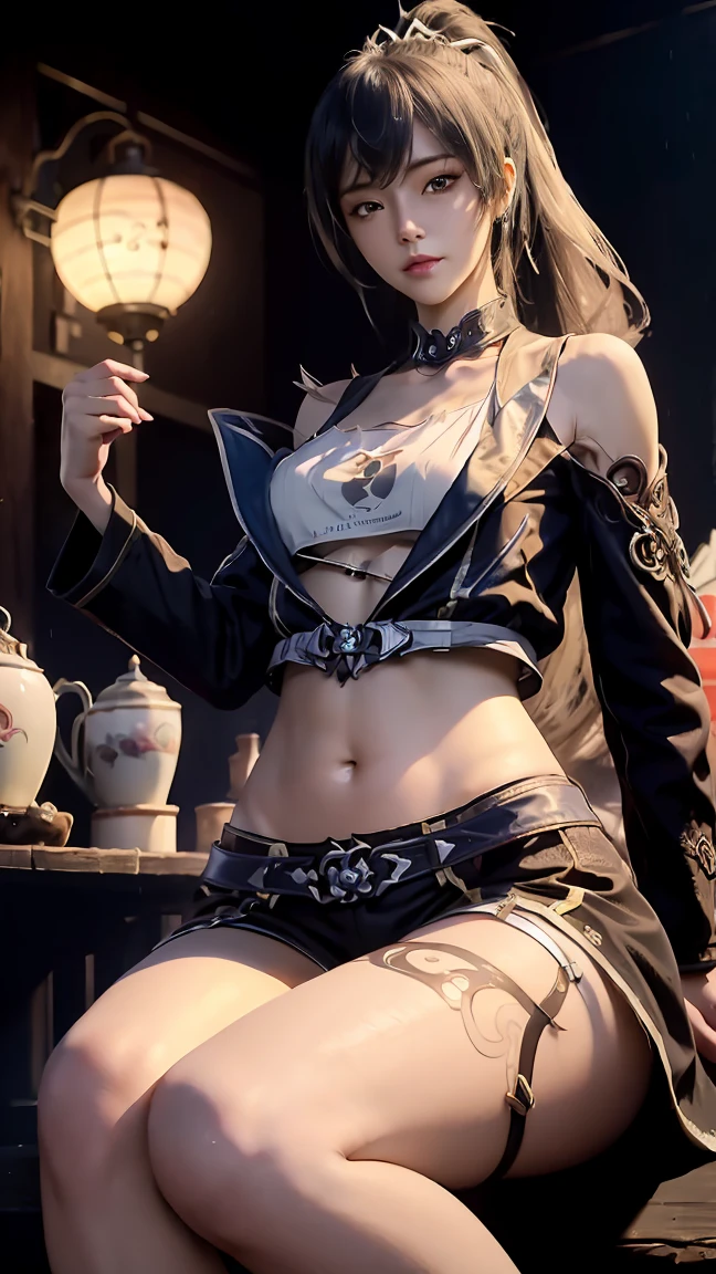 ((best quality, 8K, masterpiece:1.3)), key point: 1.2, Perfect body beauty: 1.4, Hips: 1.2, ((Layered Hairstyle, Chest: 1.2)), (wet clothes: 1.1), (rain, street:1.3), Tube Top Dress: 1.1, Highly detailed face and skin textures, Squint, Double eyelids, 美White skin, long hair, (shut up: 1.3), Smiling white-haired girl, High Ponytail发型, sports tops, Chest过大, Succubus, (((Succubus tattoo on lower abdomen))), Transparent Super Skinny Low Rise Bow Pants, (((ultra-low waist))), Full body image, Sexy girl, Sexy, Happy laughter, Shy, (((Exposing the lower abdomen))), Express, There is a heart in the eyes, (Detailed drawing of eyes), Sexy Long legs, Thin waist, Sweat drips down my waist, (Showing belly), ((Succubus tattoo extreme detail portrayal))), Wings of Ice and Fire, Front squat, Dark lock method, 2D Blush, crazy, Monster Girl, toy doll, Fangs, Madha, Pink Hair, Asymmetrical bangs, Transparent clothes, Hands on thighs, look away, 8K resolution, missionary, Raise an eyebrow, shiny hair, Flower head, Wristbands, white hair bandage、Close-up of Miss wearing white mask, Beautiful character painting, guweiz, Gurwitz style artwork, White-haired god, author:Yang Jie, Epic and beautiful character art, Stunning character art, author:Fan Qi, by Wuzhun Shifan, pixiv art station street guweiz, Single ponytail, insult, High Ponytail, Tall and big, Long legs, (sleeveless lace shirt), (shorts), (Striped )), ((Striped )), Walk, elegant, dignified, Miss, Beautiful curves, sweet smile, Strong sense of detail and layering, rich and colorful, Has a unique texture, rich and rich and colorful, color, vivid, Design Art, 16K, Super detailed, {{illustration}}, {Extremely refined}, {Exquisite surface treatment}, Super detailed, Delicate and shining eyes, {{light}}, 极致light效果, Model: realism, CFG size: 12, Laura: Bright texture (1.35), high quality, masterpiece, Exquisite facial features, Delicate hair depiction, Detailed depiction of the eyes, masterpiece, best quality, Ray tracing, Extremely detailed CG unified 8K wallpaper, masterpiece, best quality, (1 girl), 完美Miss身材, (((White tight T-shirt))), beautiful eyes, (Delicate face), short black hair, Tie your hair up, light blue hairpin, Black silk frame glasses, in class, (White skin), (Optimal lighting), (Super intricate details), 4k unity, (Super detailed CG), Showing off her white legs, , Hot Pants, shorts,(The tail end is heart-shaped 💟 A purple haired girl with a long ponytail hairstyle and a seductive charm (with celebrity tattoos on her lower abdomen), a Transparent ultra-tight low-rise miniskirt, (ultra-low waist), a Full body image, raise your hands above your head, a Sexy girl with a Sexy, 快樂Express, blush, Shy的, (Showing belly), a charming expression, frown in disgust, celebrity tattoos, Purple hair girl with long ponytail, Transparent tops, Chest过大, Chest过大, charm, ((with red charm tattoo on the lower abdomen), Transparent ultra-tight low-rise miniskirt, (ultra-low waist), Full body image, raise your hands above your head, Sexy girl, Sexy, 快樂Express, blush, Shy的, (Showing belly), charming expression, frown in disgust, (Eye detail depiction), Sexy Long legs, Slim waist, Sweat beads on waist, (with Sexy vest line), (Showing belly),