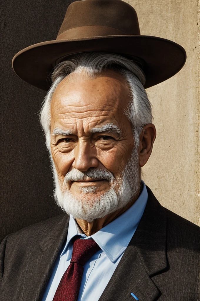Draw the old man 
