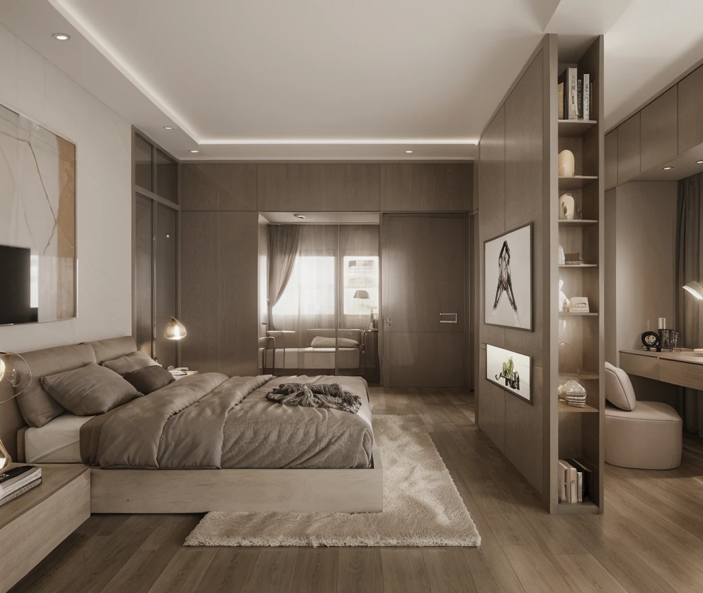 Modern bedroom