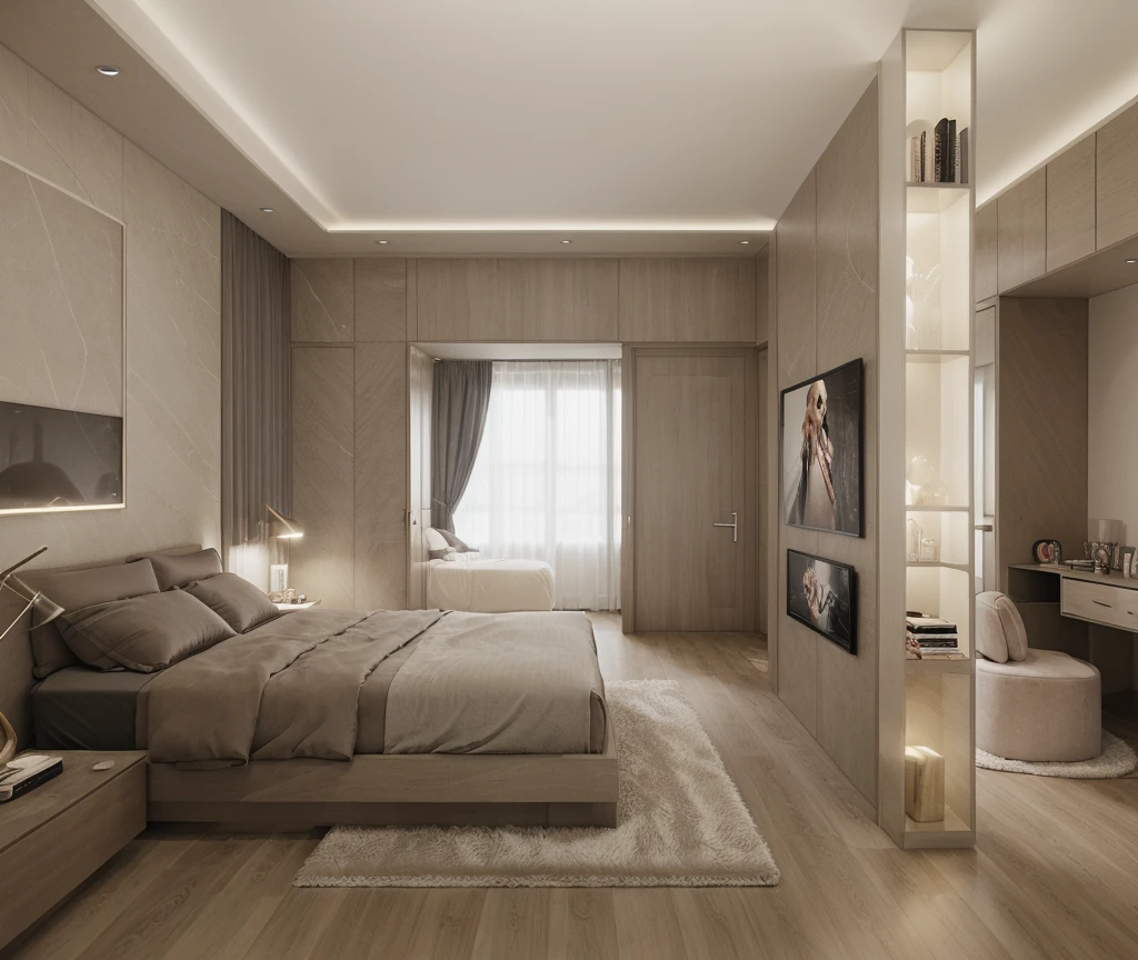 Modern bedroom