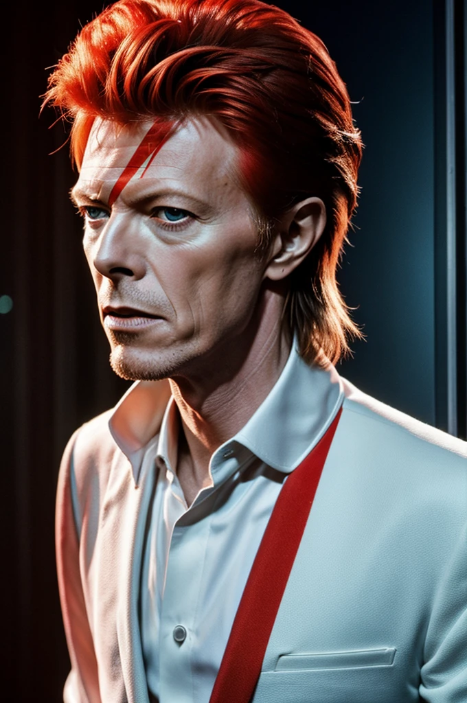 David Bowie en un ovni 