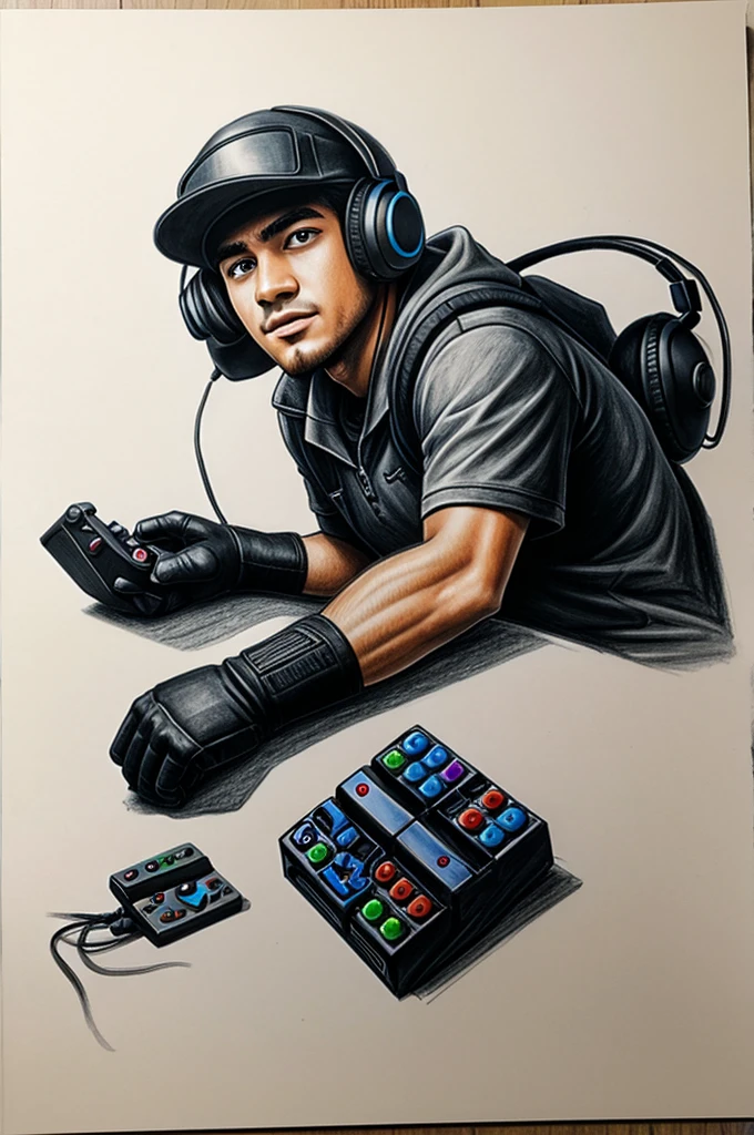 Drawing gamers