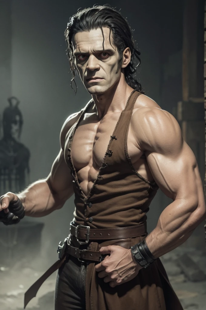 Frankenstein em desenho