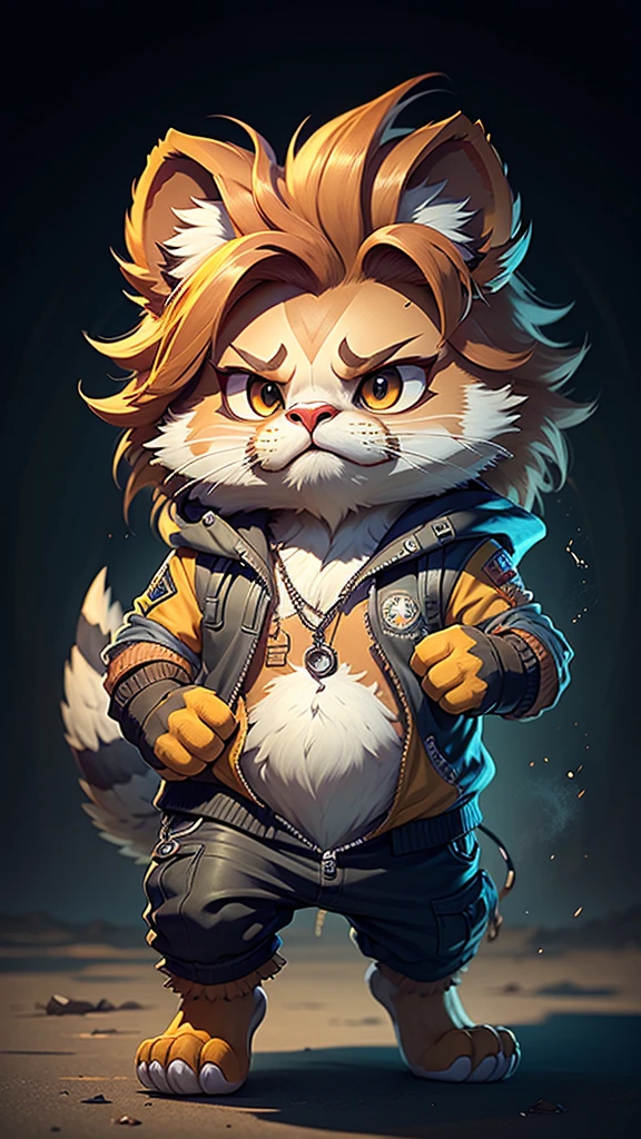 Fucking, Eagle, Hip hop musicians, Lion, Fully grown, Chupa Chups in your mouth (Highly detailed CG Unity 8k wallpaper, highest quality, Ultra-high definition images, Great illustrations, Very graceful and beautiful, High resolution, Dynamic Viewing Angle, Dynamic posture