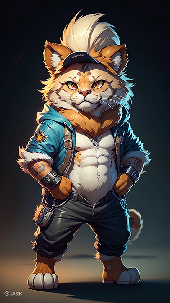 Fucking, Eagle, Hip hop musicians, Lion, Fully grown, Chupa Chups in your mouth (Highly detailed CG Unity 8k wallpaper, highest quality, Ultra-high definition images, Great illustrations, Very graceful and beautiful, High resolution, Dynamic Viewing Angle, Dynamic posture