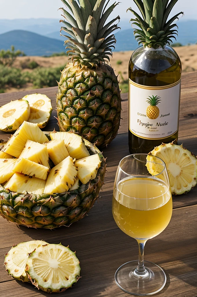 Logo of a company that manufactures pineapple wine