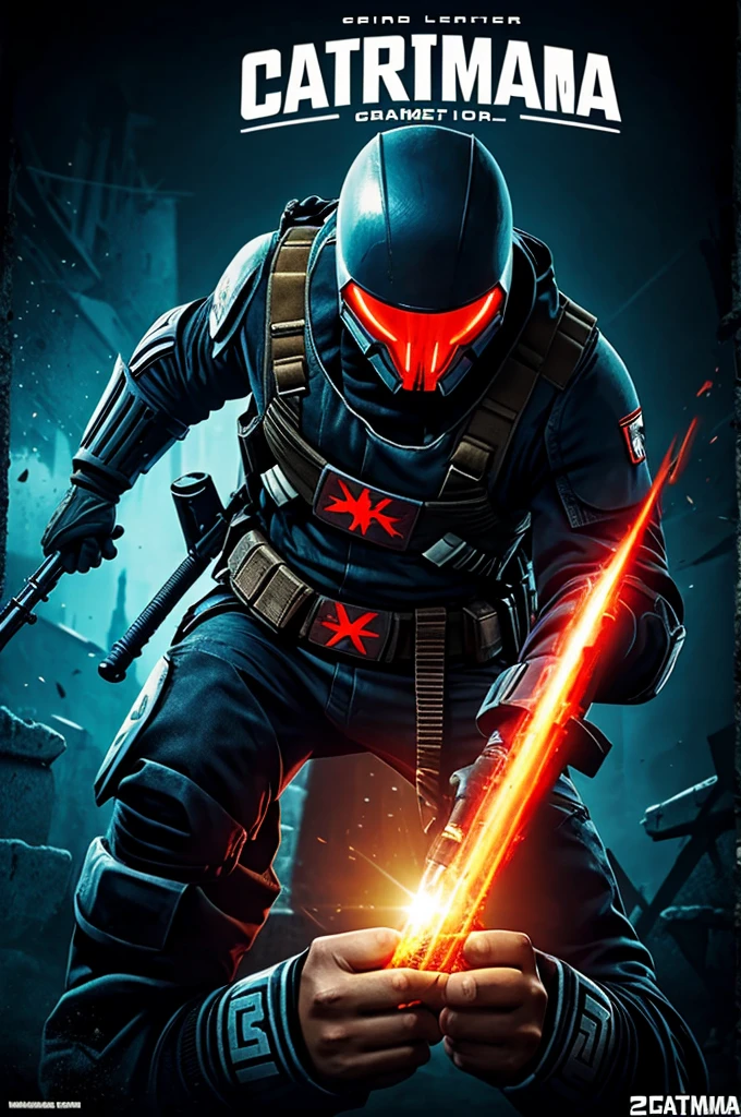 Cartel gamer con el nombre "TRAUMISA™"